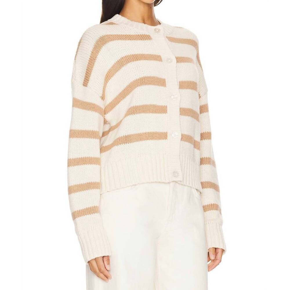 NEW KULE edith sweater in cream/toffee - Picture 6 of 6